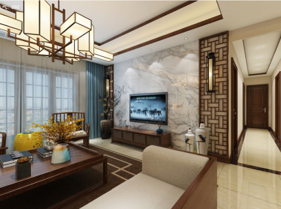 春上南濱(新中式)設(shè)計(jì)師敖元壩 春上南濱(新中式)設(shè)計(jì)師敖元壩